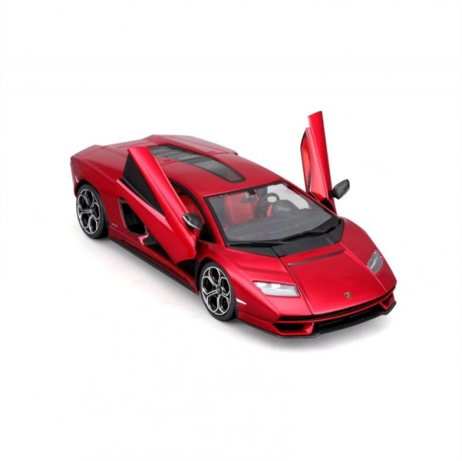 Bburago 1:24 Plus - Lamborghini Countach LPI 800-4 - Rood
