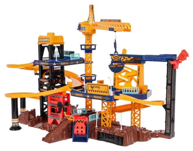 Interactieve garage met speelonderdelen en accessoires