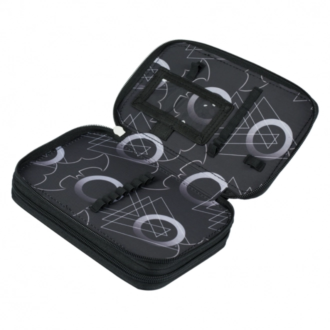 BAAGL School etui met twee lagen Batman Dark City