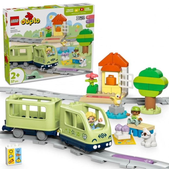 Zomervakantieavontuur met interactieve DUPLO-trein