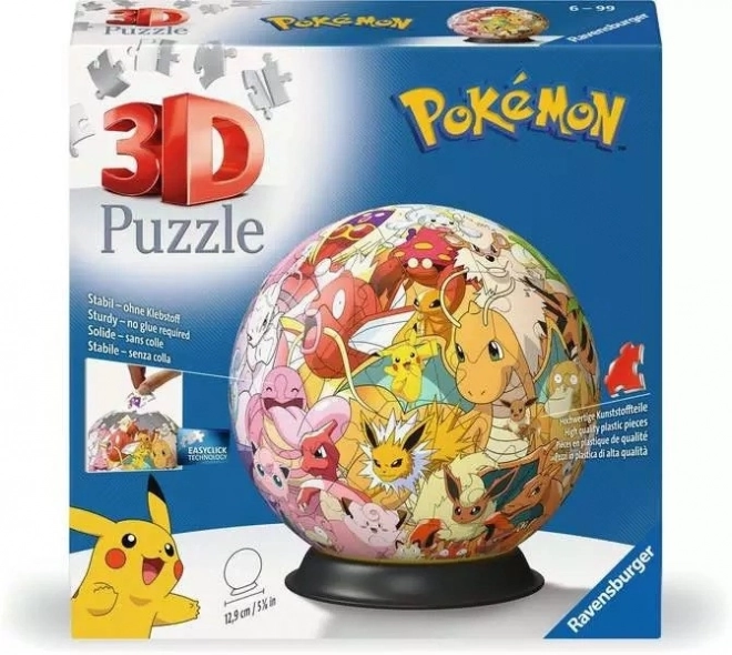 3D puzzel bal PokéMon