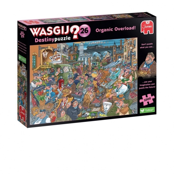 Puzzel 1000 stukjes Wasgij Davy op de markt