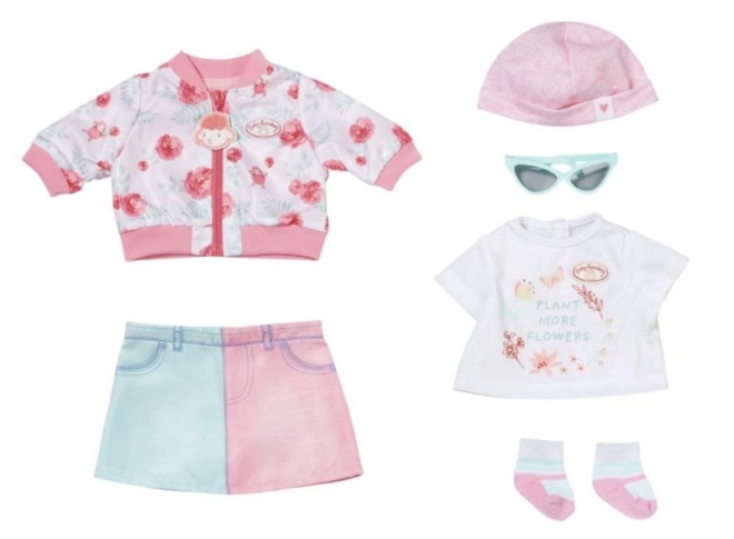 Baby Annabell Lente-outfit Deluxe, 43 cm