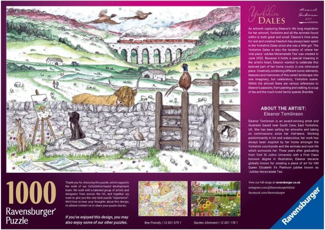 Ravensburger puzzel Leven in Yorkshire 1000 stukjes
