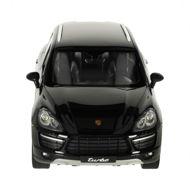 Raceautootje op afstandsbediening Rastar Porsche Cayenne Turbo zwart 1:14