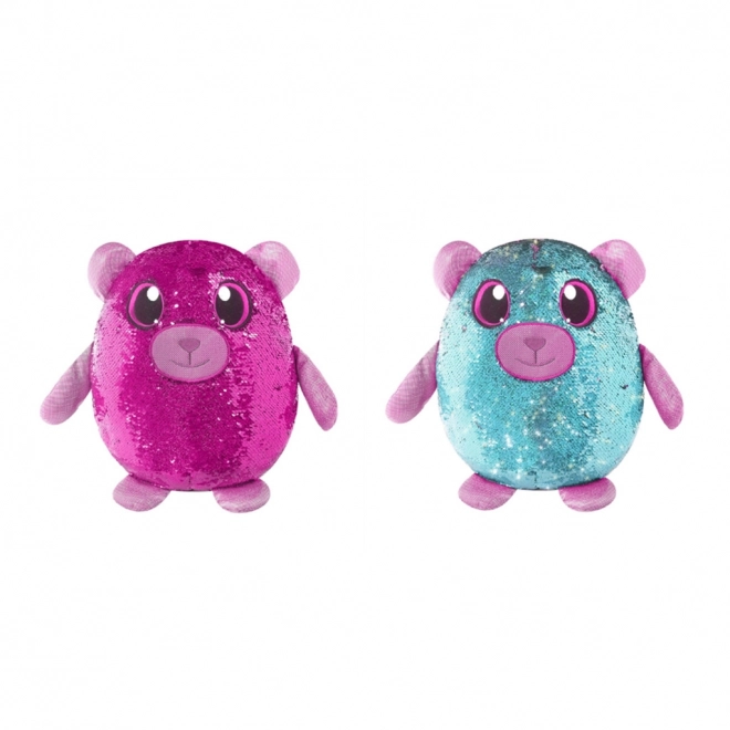 Grote mascotte met pailletten Cekinusie Shimmeez 36 cm mix 8 patronen