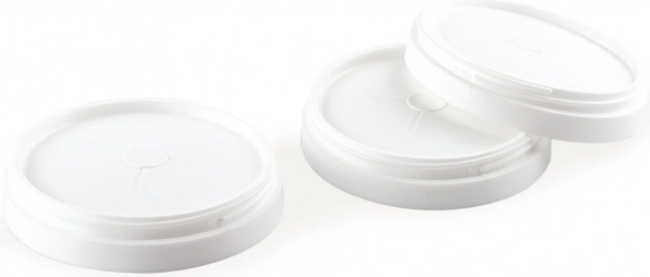 Set van drie doppen voor doseerders, wit