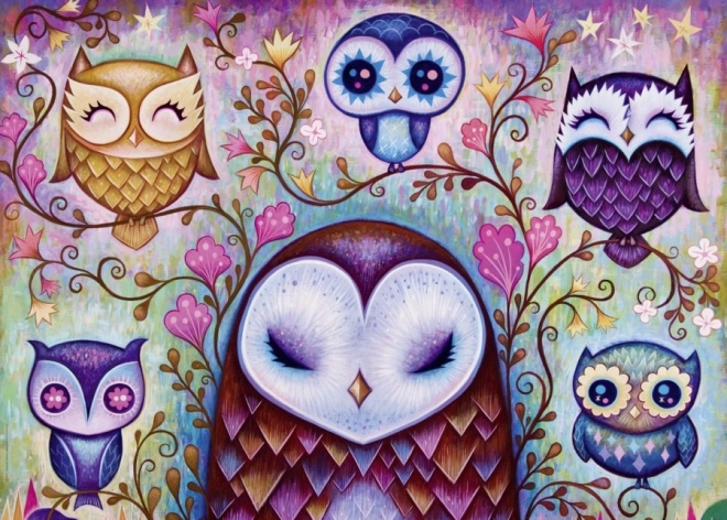 HEYE Puzzel Dromen: Grote Uil 1000 Stukken