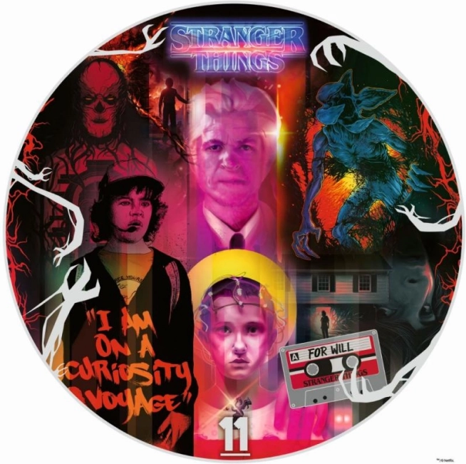 Rond puzzel Stranger Things 500 stukjes