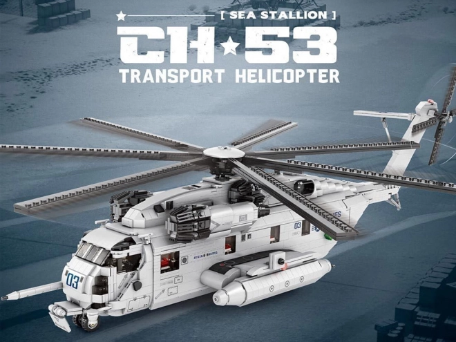 Technische bouwset helikopter CH53