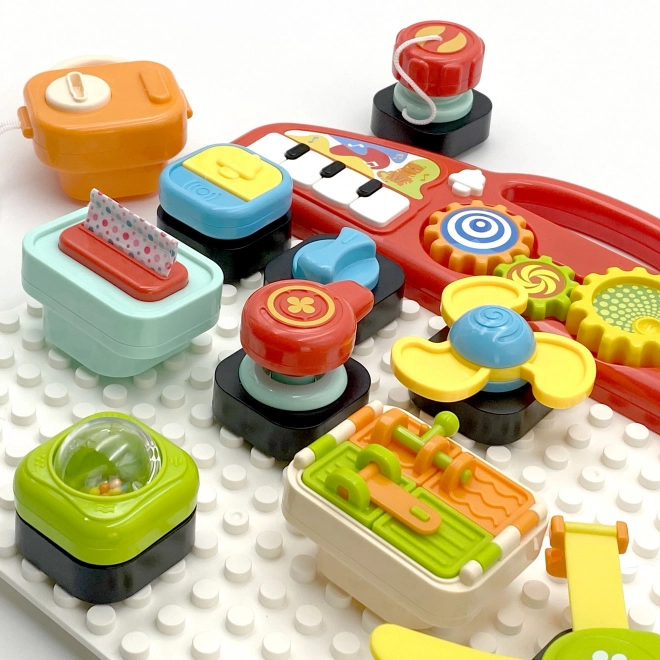 Woopie Montessori Kinder Manipulatief Paneel Kleurrijk Actief Paneel