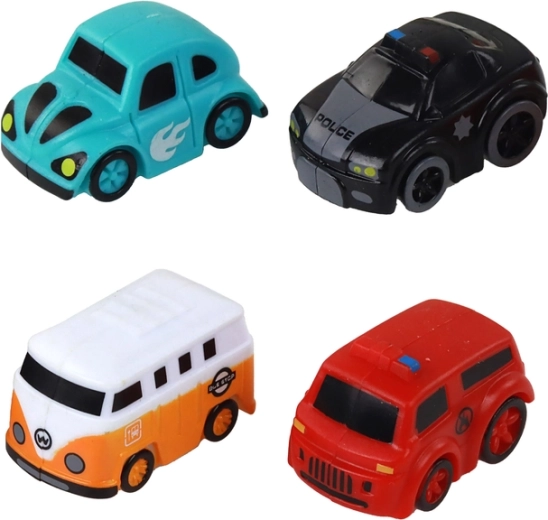 Vier stijlvolle autootjes