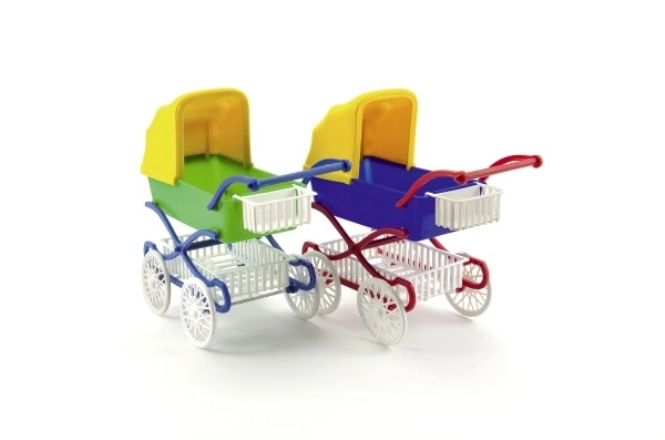 Diepe kinderwagen van plastic 21 cm in zak
