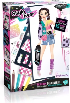 Style4Ever mode-ontwerpset voor kinderen