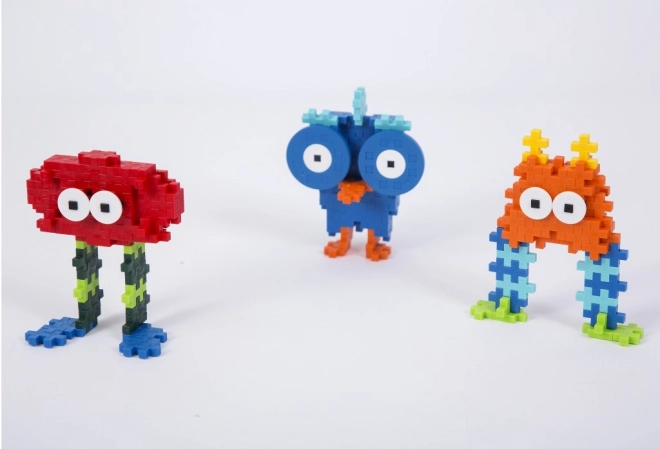 Plus-Plus Creatieve Set Leer Monsters Bouwen