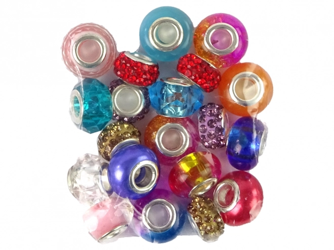 Set voor het maken van sieraden met kralen en armbanden