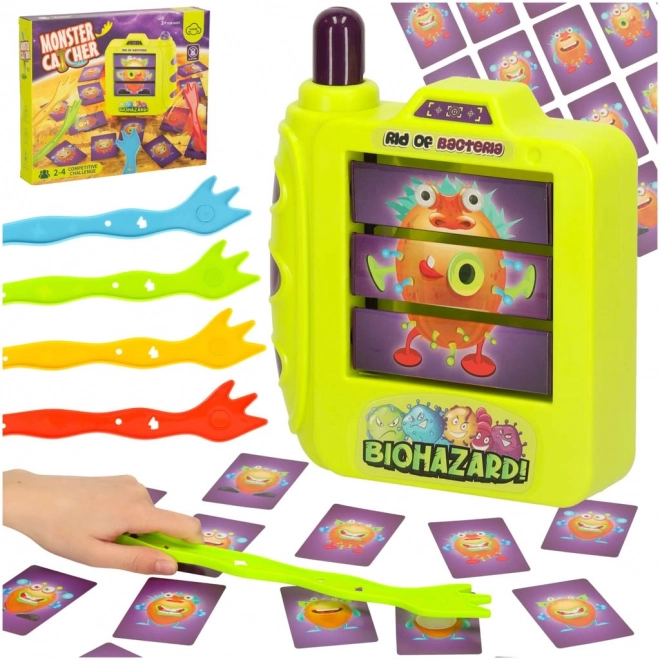 Vang de monsters spel voor kinderen op reactie en geheugentraining