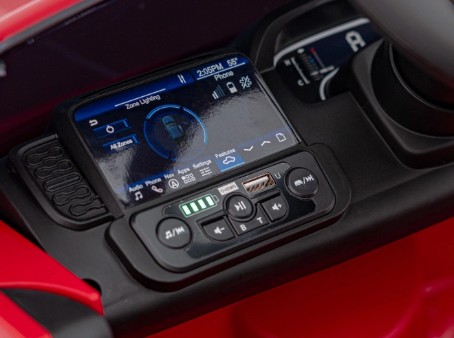 Ford Ranger rood elektrische kinderauto