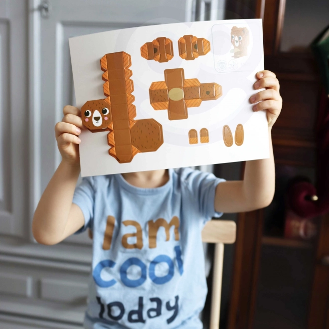 Woopie art&fun creatieve set origami 3D dieren
