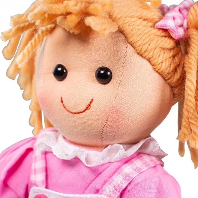 Stoffen pop Eva van Bigjigs Toys
