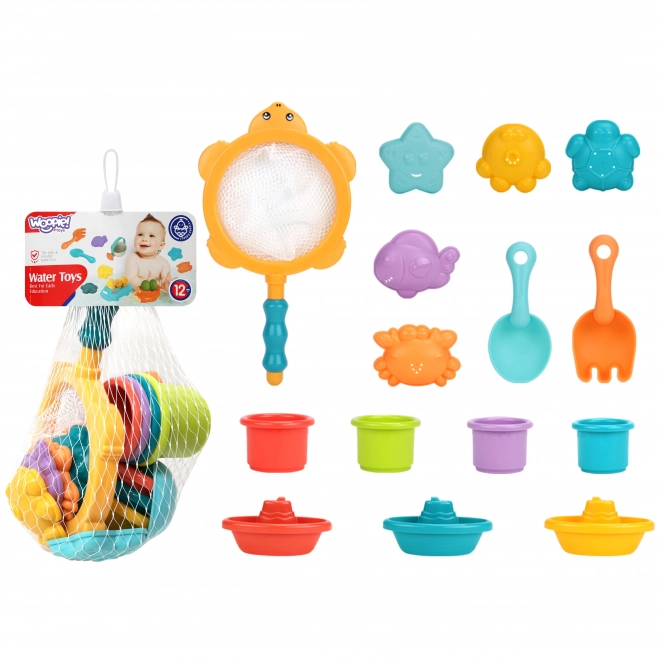 Woopie kinder set voor water en zand 15 stuks
