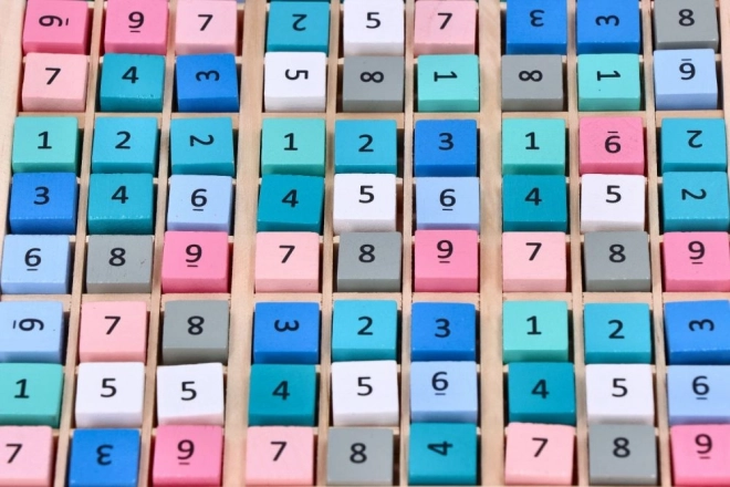 Houten sudoku