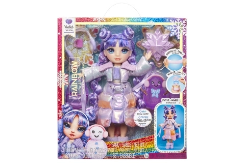 Rainbow High Winter modepop - Violet (Paars) TV