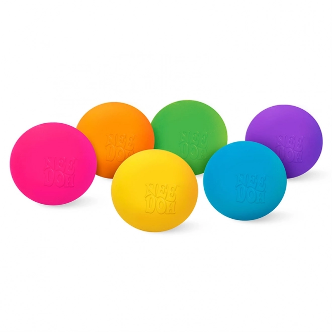 Schylling Regenboog knijpballen NeeDoh 6 stuks