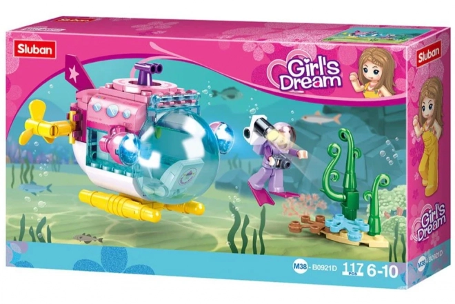Sluban Girls Dream M38-B0921D Onderzeeër