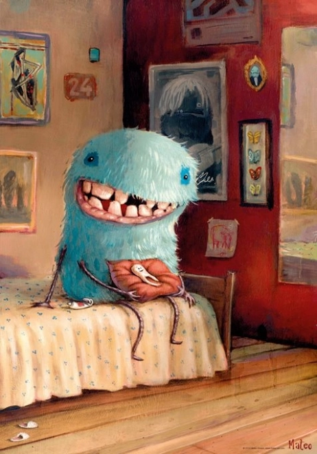 HEYE Puzzel Zozoville: Melktand 500 Stukjes