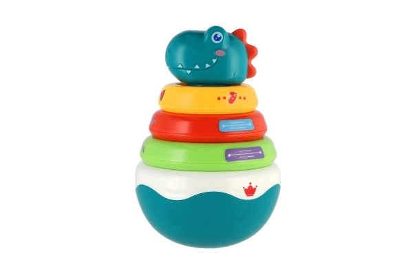 Dinosaurus Roly Poly stapelbare puzzel met geluid