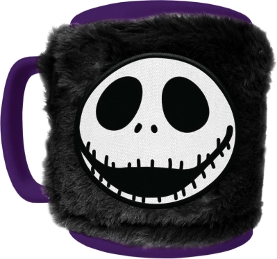 Beker met pluchen hoes NIGHTMARE BEFORE CHRISTMAS 440 ml
