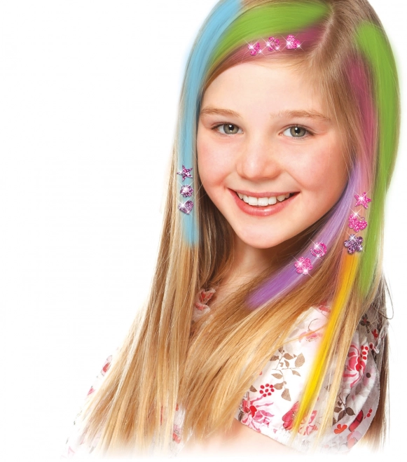 Haarkrijt - set van 5 kleuren