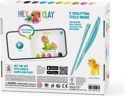 Hey Clay Eenhoorn Set