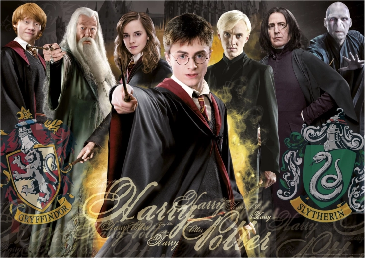 Puzzle Harry Potter 1000 stukjes met lijm EDUCA