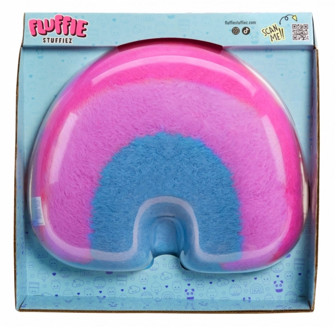 Pluche Grote Fluffie Stuffiez - Regenboog