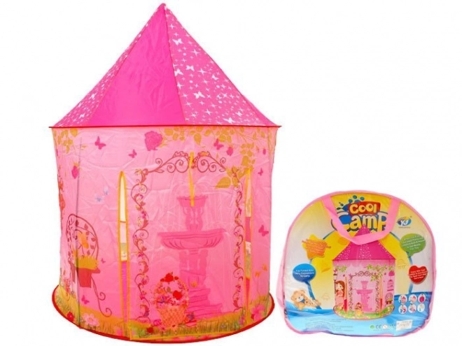Roze kinderpaleis tent voor meisjes