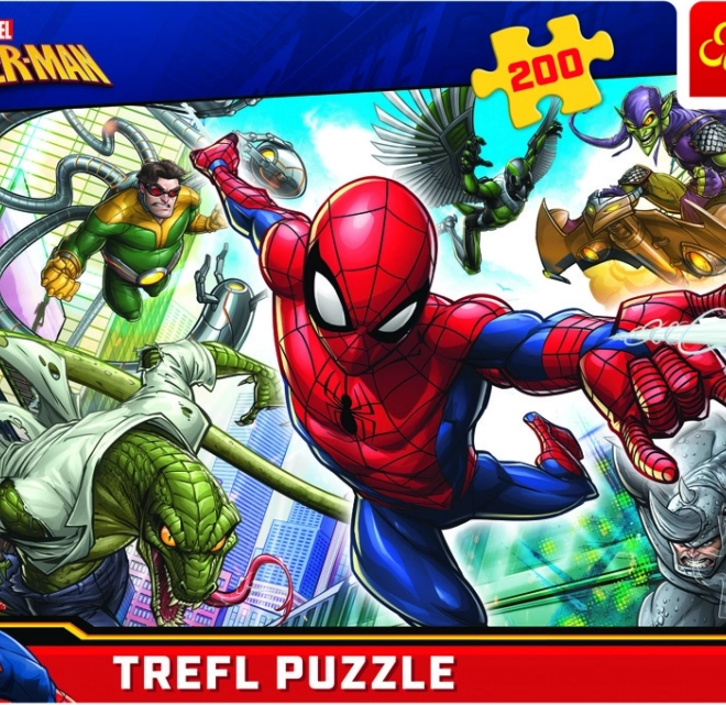 Trefl puzzel 200 stukjes Spider-Man geboren held