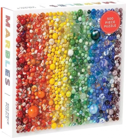 Galison puzzel Regenboog knikkers 500 stukjes