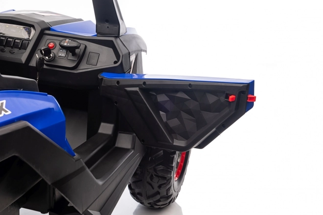 Elektrische kinderbuggy UTV-MX blauw