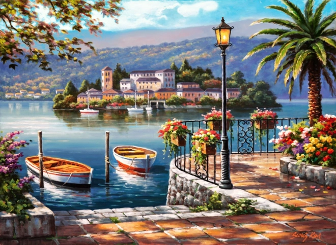 Puzzel Meer in Porto 1000 stukjes