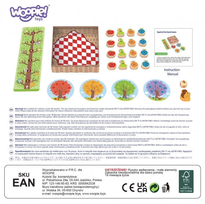 Fruittuin en eekhoorn (bordspel)