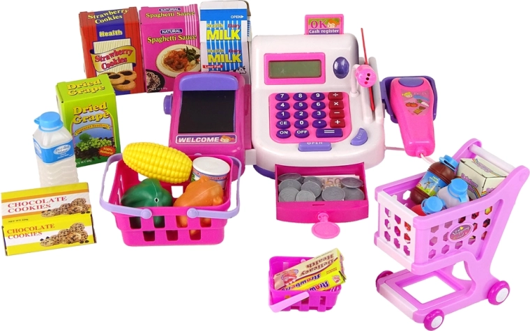 Complete set voor winkeltje spelen