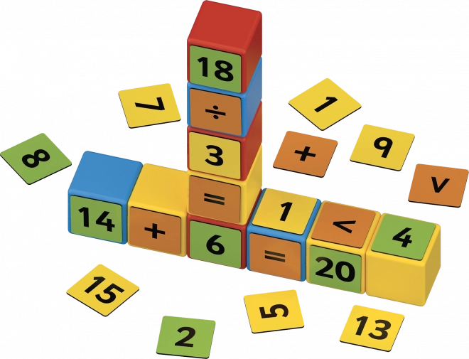 Geomag Magicube Wiskunde 61 stuks