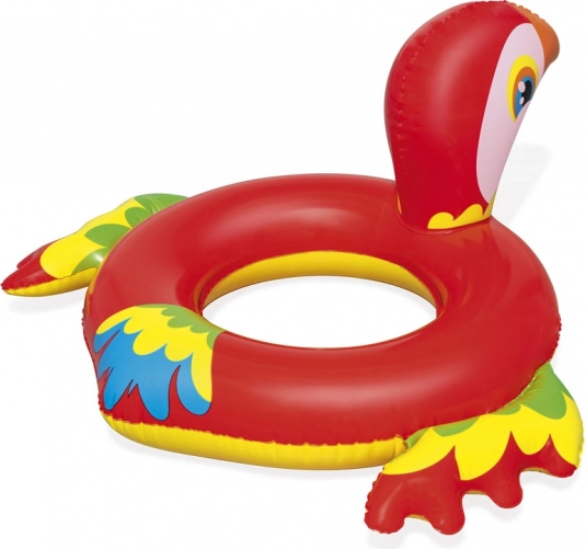 Speels papegaai-design waar kinderen dol op zijn