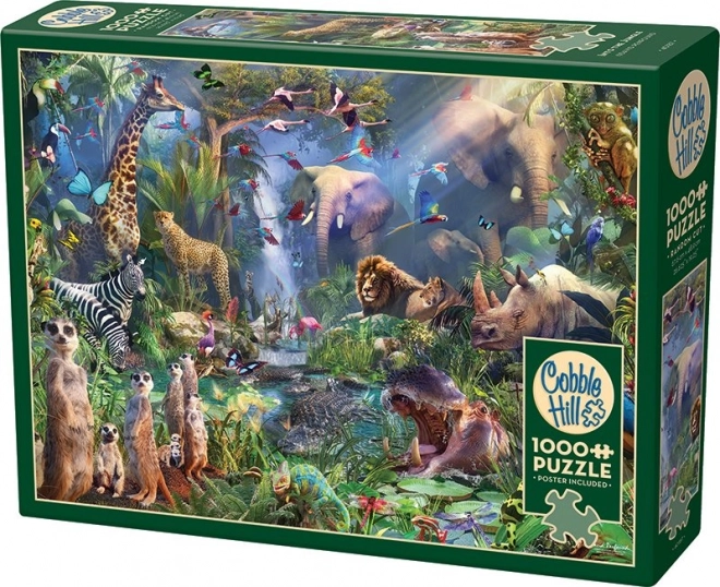 COBBLE HILL Puzzel In de jungle 1000 stukjes