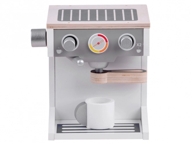 Houten speelgoed koffiezetapparaat voor kinderen