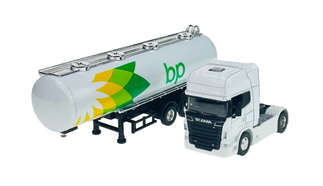 Welly vrachtwagen 1/64 Scania V8 R730 Olie