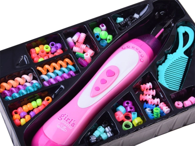 Rijke set kralen en accessoires