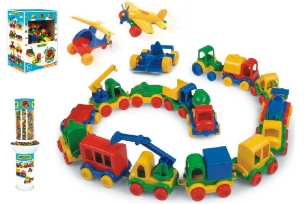 Auto Kid Cars mini plast 10cm Wader - 1 stuk